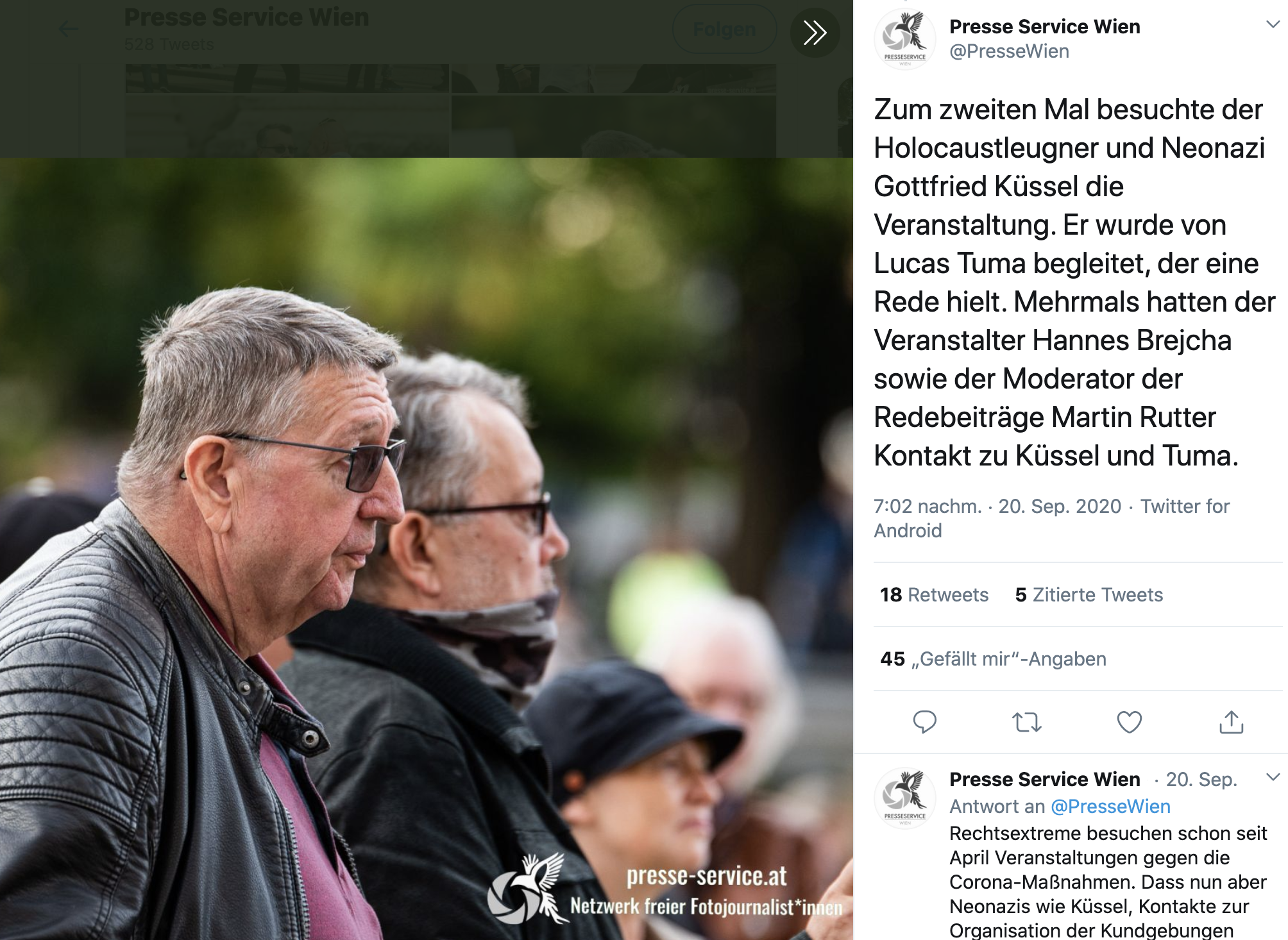 Tuma und Küssel (Foto Presseservice)