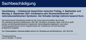 Mitteilung der LPD Stmk. (7.9.21)