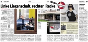 Linke Liegenschaft, rechter Recke (Kurier 17.4.11)