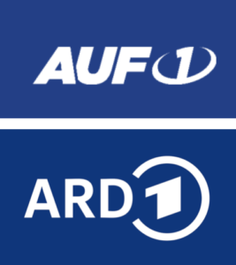 Logo AUF1 und ARD