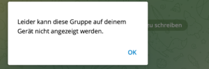 MZWNews-Gruppe ist nur mehr eingeschränkt erreichbar