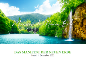 Sujet "Manifest der neuen Erde"