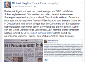 ...und auch der Wiener Gemeinderat der FPÖ verbreitet es eifrig weiter.