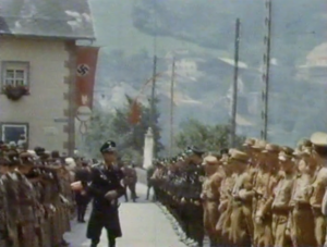 NS-Propaganda in Landeck (Screenshot Video Landeck 1923-1945)