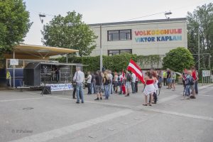 Pegida-Demo, Graz, 28. Mai 2016 - auch hier marschiert Harald Z. auf - Bildquelle: Peter Palme