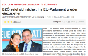 Prosperia Laurina: Gerald Grosz und Claudia Haider-Quercia
