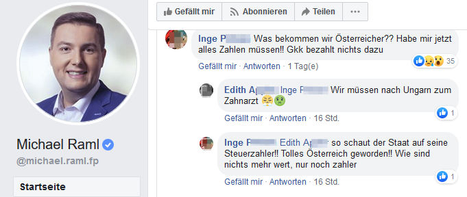 "So schaut der Staat auf seine Steuerzahler!! Tolles Österreich geworden!! Wie sind nichts mehr wert, nur noch zahler"