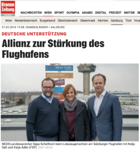 Schellhorn, Adler und Saß in der Kronen Zeitung