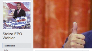 Die Facebook-Seite "Stolze FPÖ-Wähler“, die laut Eigenangabe "neue offizielle FPÖ-Seite auf Facebook"...