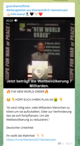 Kielnhofer: Neue Weltordnung (Screenshot TG 17.1.22)