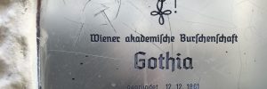 Türschild der Burschenschaft Gothia Wien