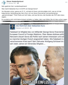 WAB Soros als Einfüsterer von Kurz