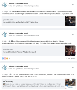 WAB: Kickl als "unser Klubobmann"