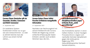 Startseite Wochenblick 22.9.21 (2): FPÖ-Werbung & Corona-Unsinn