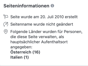 Gudenus-FB-Page wird von 17 Accounts verwaltet