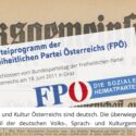 Der Nazi und die deutsche Volksgemeinschaft der FPÖ