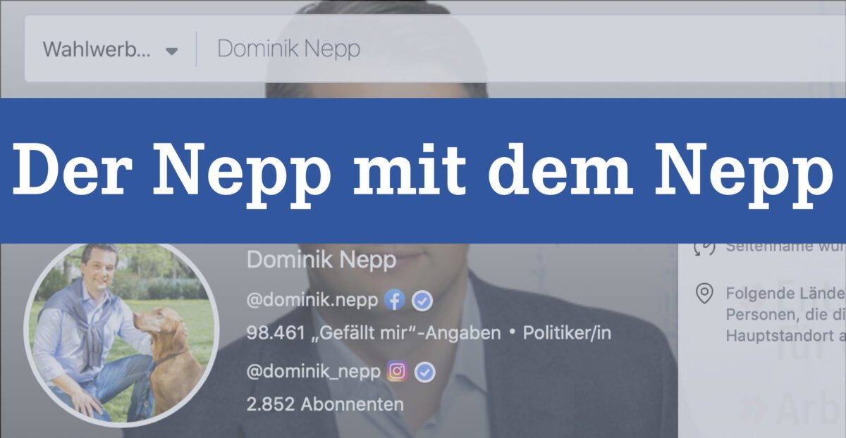 Der Nepp mit dem Nepp