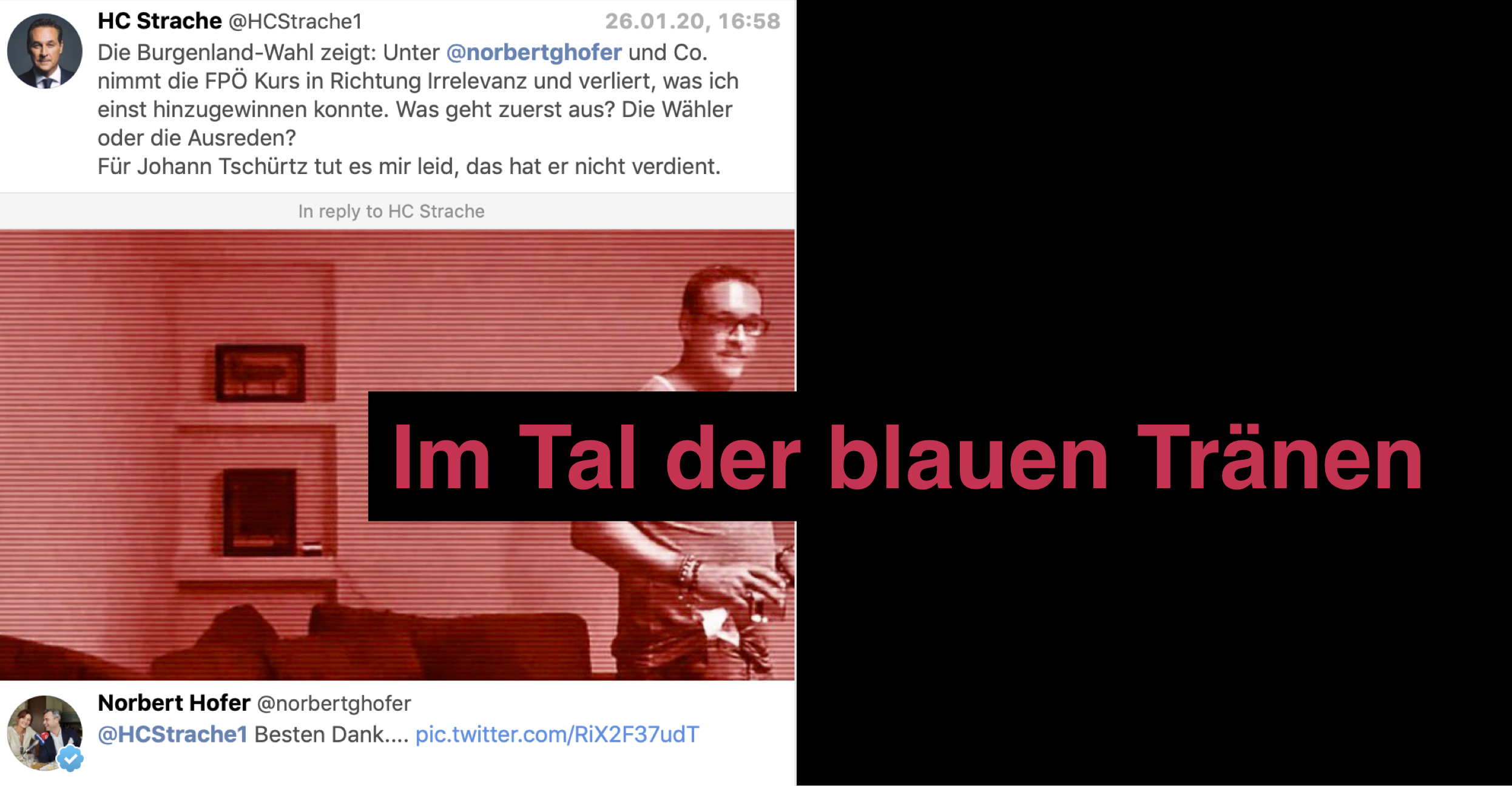 Wahlspecial: Im Tal der blauen Tränen