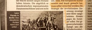 Wolfgang Caspart in "Zur Zeit" Ausgabe 32-33/18