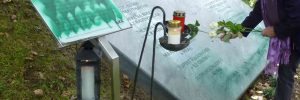 Goldegg Gedenkstein beschmiert (© Verein der Freunde des Deserteurdenkmals in Goldegg)