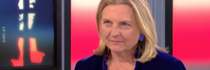 Karin Kneissl im ORF Report