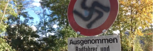 Hakenkreuz in Lauterach (Screenshot vol.at, Youtube)
