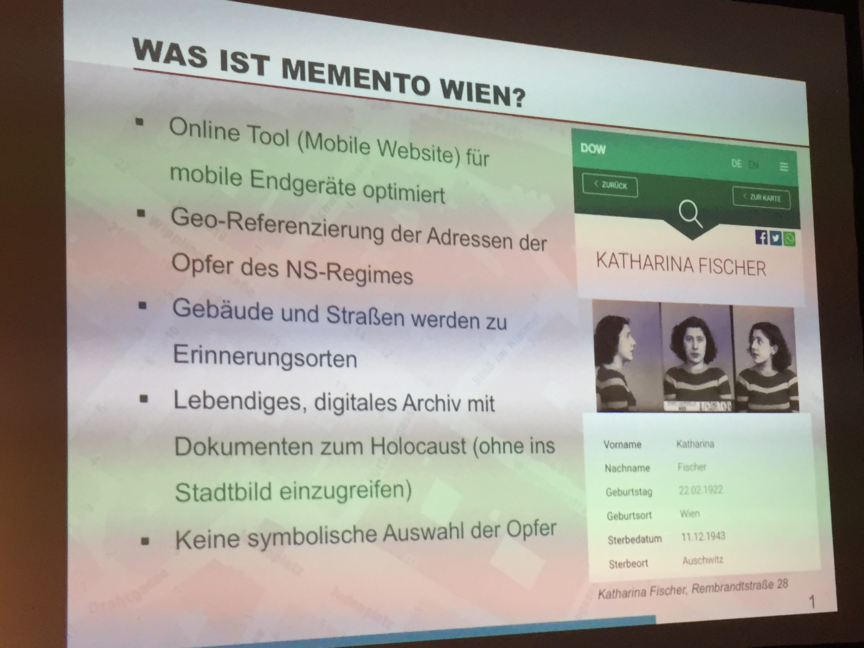 Was ist Memento Wien?