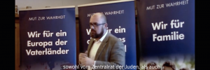 Der AfD-Abg. Hans-Thomas Tillschneider Ã¼ber die Drahtzieher des vermeintlichen "BevÃ¶lkerungsuastausches": u.a. der Zentralrat der Juden (Screenshot "VerschwÃ¶rungstheorie: Der groÃŸe Austausch")