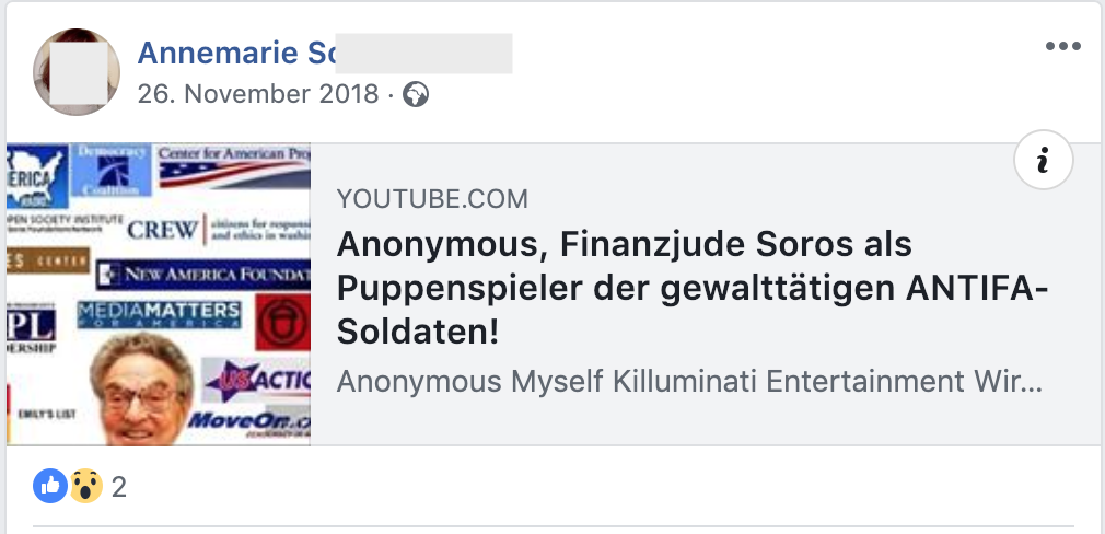 "Finanzjude Soros" (Fb 26.11.18)