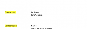 Svd Adressierung