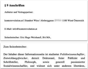 Weinhandl auf konterrevolution.at