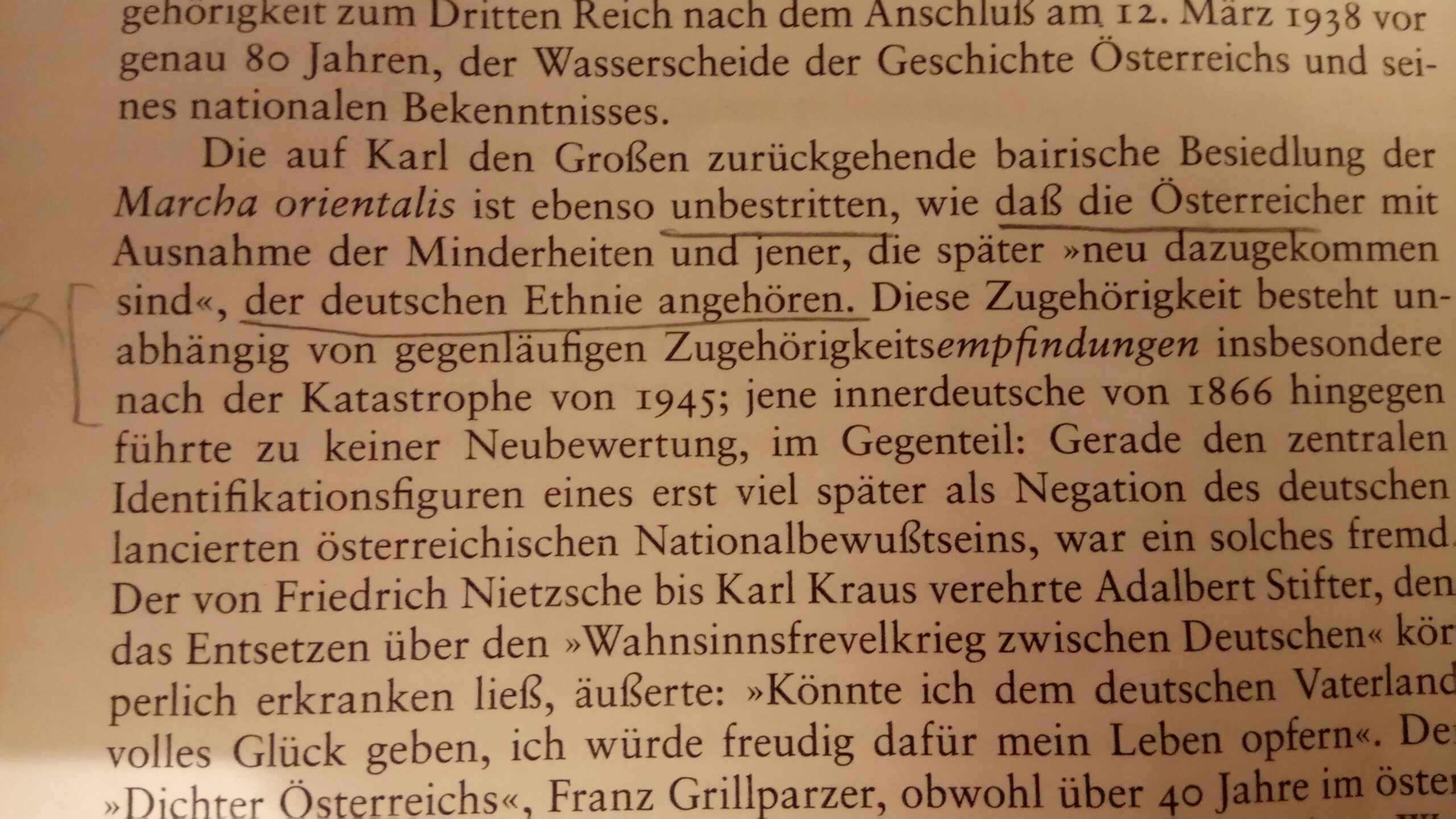 "Katastrophe von 1945" – Konrad Weiß in Sezession 4/18